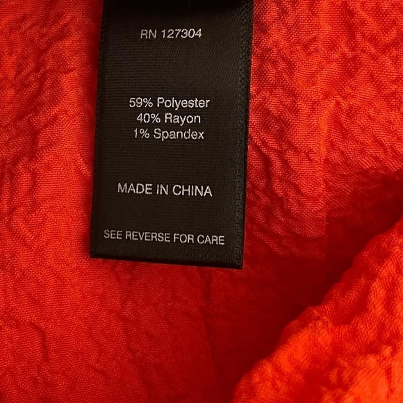 Ali Miles | Cowl Neck Top Roll Tab Sleeves Zip Pocket Lagenlook Orange - Picture 7 of 8